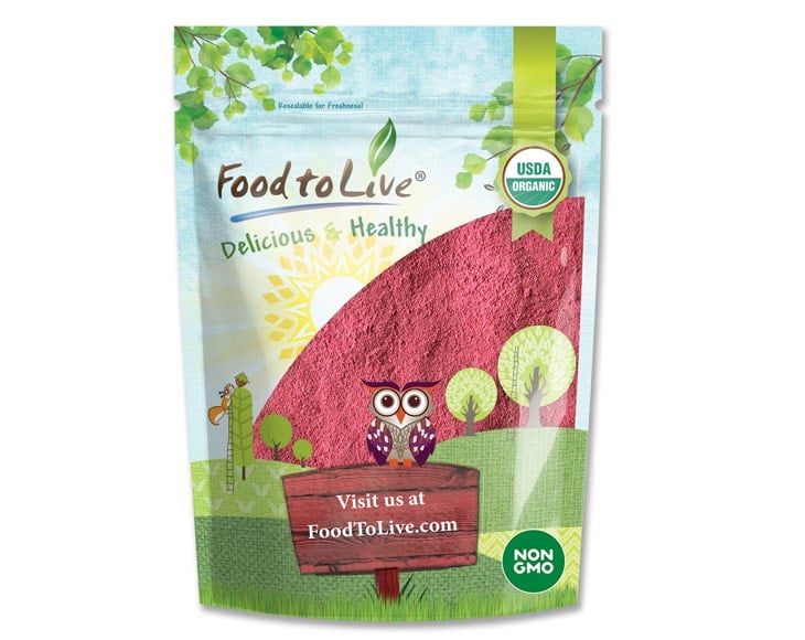 organic raspberry powder small pack FTL